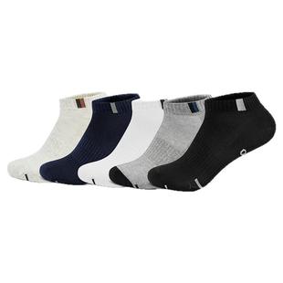 乔丹运动袜男款五双装2025冬季新款轻薄船袜透气吸汗短袜跑步袜子