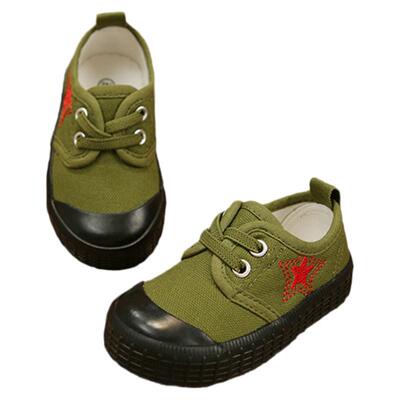 儿童解放鞋迷彩鞋防滑宝宝男女童