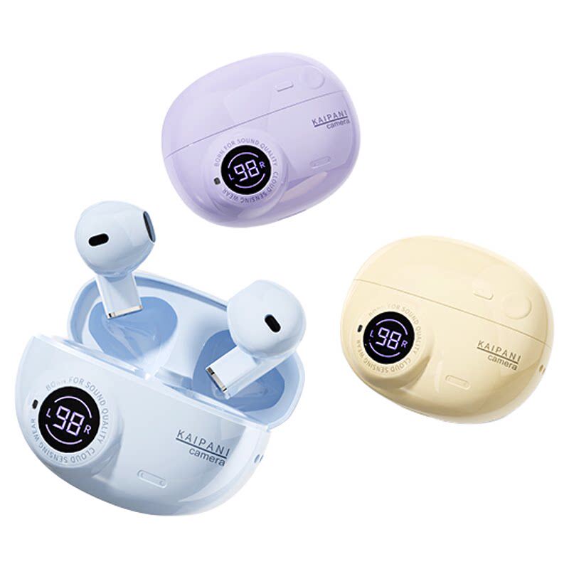 凯帕尼蓝牙耳机正品2026新款智能无线降噪高品质入耳式显示电量