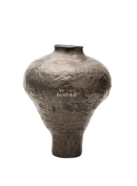 一匚复古做旧手工瓷花瓶艺术摆件