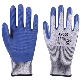 星途防切割手套五级压纹耐磨防割防刺防滑防扎干重活搬玻璃板材