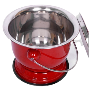 痰盂女搪瓷尿桶大人尿盆防臭家用起夜桶老人卧室尿壶成人家用耐脏