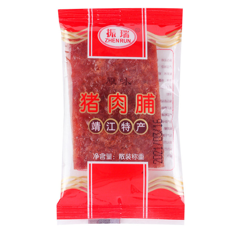靖江特产500g独立包装猪肉片