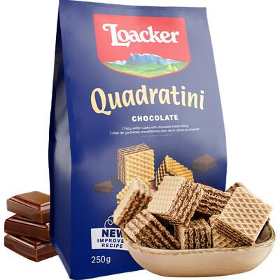 莱家loacker进口巧克力威化饼干