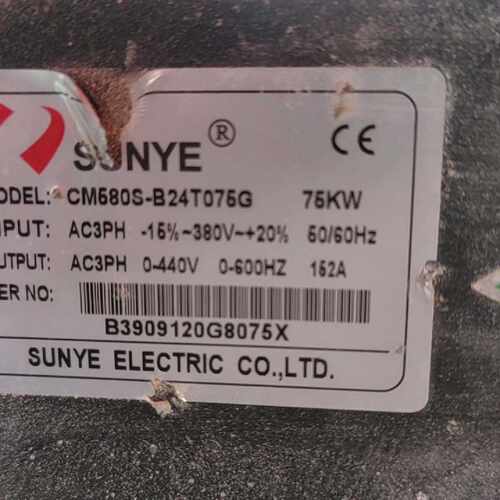 询价-SUNYE日业变频器CM580S-B24T075G主板两张，