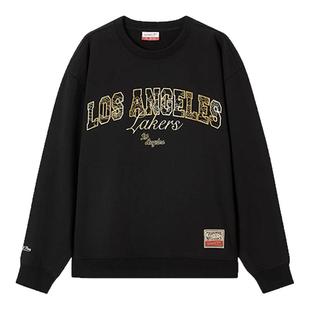 mitchell&ness2025秋冬卫衣NBA圆领休闲运动卫衣男女MN新年衣服
