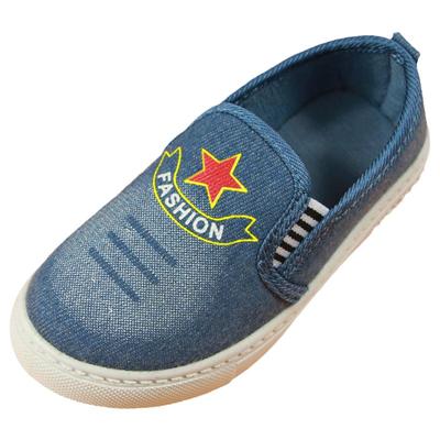 新秋款牛筋五星男女公主风儿童鞋