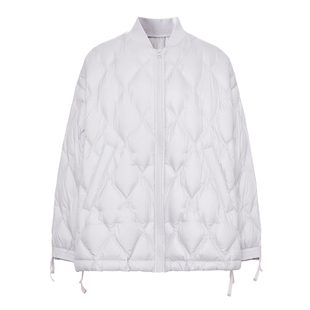 indicia标记商场同款冬季百搭清新保暖菱格休闲羽绒服 F2D4YR660F