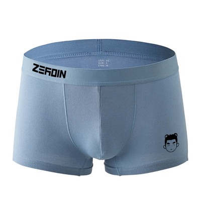 Zeroin纯棉透气男士平角内裤
