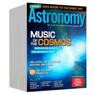 【单期/订阅】Astronomy 天文学2023/24/25/26年订阅12期  美国天文学科学杂志英语杂志订购国外杂志