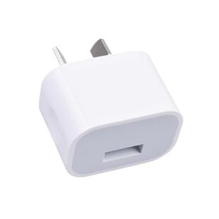 澳规充电头手机充电器5V2A/1ASAA认证火车三孔内八字角小巧新西兰澳洲单USB澳洲斐济八字脚澳大利亚