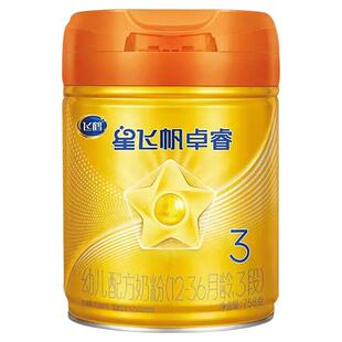【百补】飞鹤星飞帆卓睿A2β-酪蛋白奶源三段段奶粉3段段758g罐装