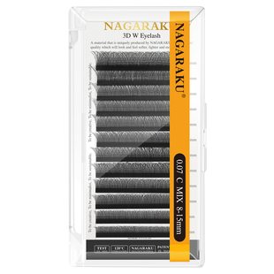 NAGARAKU嫁接假睫毛三叶草四叶草五叶草六叶草夹心三叶草浓密YY型