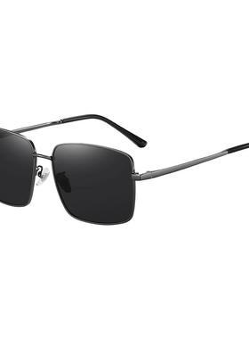 偏光方形文艺复古男士太阳镜