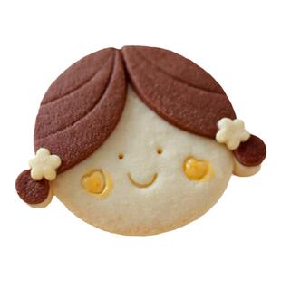 娃娃脸男孩女孩生日卡通饼干模具曲奇翻糖切模按压式立体烘焙工具