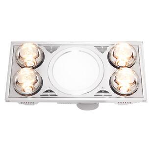 雷士照明灯暖浴霸300600集成吊顶浴室卫生间排气扇照明一体取暖器