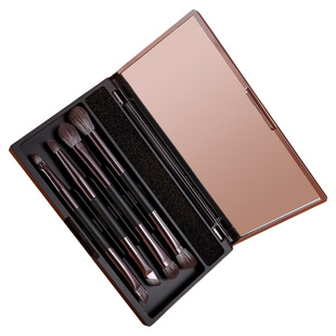 露薇雅小麻雀双头便携款迷你套刷带镜子4支实用刷型沧州新手必买