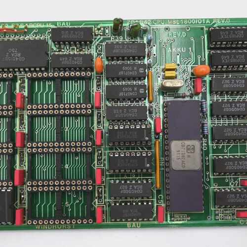 WINDHORST MBL1800/01A BAU D3 ZD1R42 CPU MEMORY SYSTEM INTERF