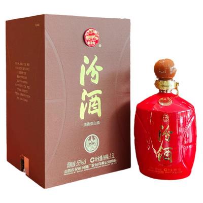 2018汾酒55度篮球俱乐部1.5L白酒
