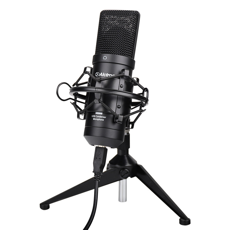 Alctron/爱克创UM900专业USB电容录音麦克风电脑手机网课直播话筒
