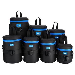 JJC 镜头包适用佳能索尼富士尼康微单单反相机镜头筒腰包中长焦镜头袋保护套摄影收纳包便携小痰盂50mm定焦