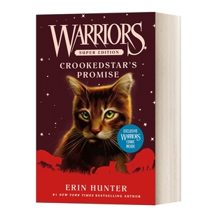 英文原版 猫武士外传4:钩星的承诺 Warriors Super Edition: Crookedstar's Promise 英文版 进口英语原版书籍