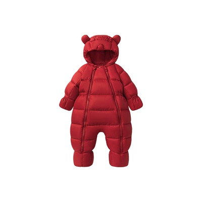 迷你巴拉巴拉男女宝宝羽绒连体衣