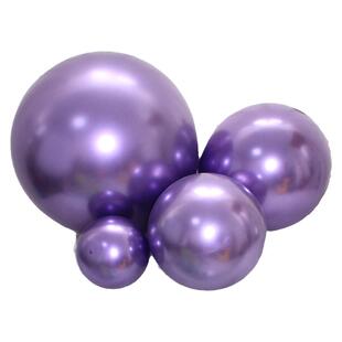 5寸10寸18寸36寸深浅紫色马卡龙加厚圆形乳胶大气球开业装饰布置
