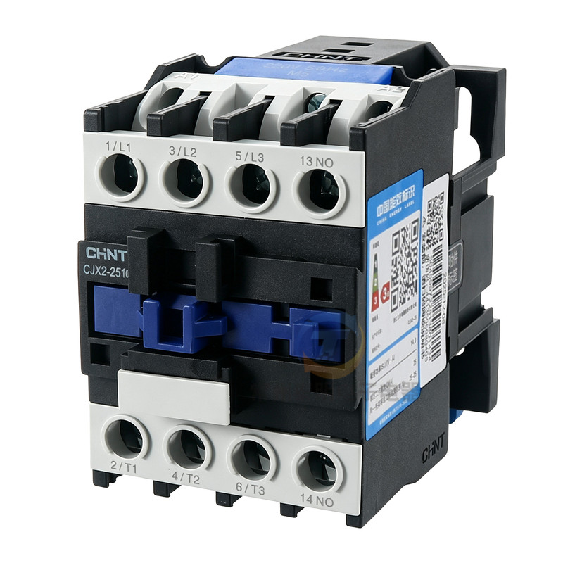 CHNT正泰CJX2-2510 2501交流接触器常开24V 110V单相220V三相380V