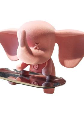 BAIXUN卡通钥匙收纳鞋柜树脂摆件