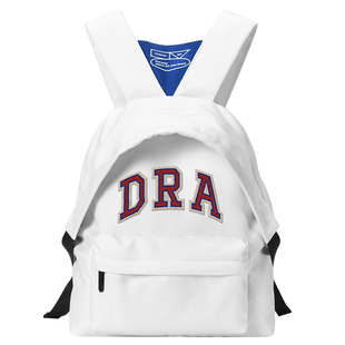 DRACONITE2026白色迷你双肩包女大学生轻便通勤背包小众设计书包