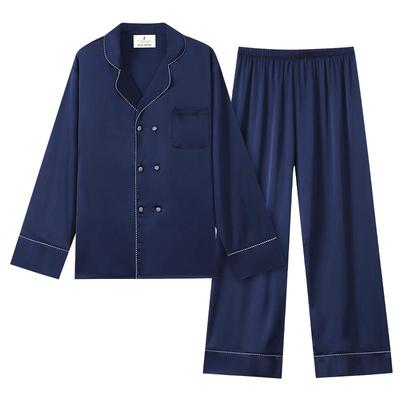 鹿好睡衣男士大码宽松长袖家居服