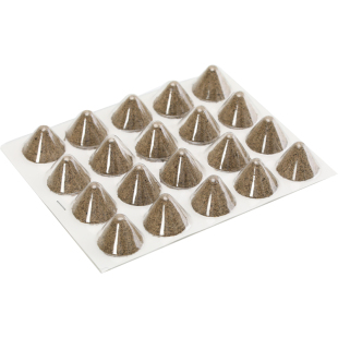 艾塔灸锥形艾绒柱纯艾叶艾绒托隔物灸艾坨艾壮麦粒灸肚脐艾塔灸具