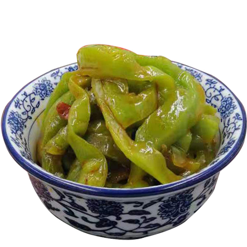 莴笋酱菜口味香辣上海七宝老街