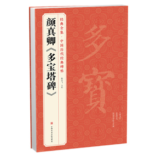 经典全集  颜真卿《多宝塔碑》字帖 中国历代原碑帖拓本正楷书法毛笔临摹初学者入门范本放大练字版教程正版美术书籍