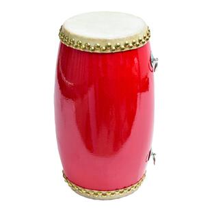 成人腰鼓木质儿童小腰鼓专业全套安塞腰鼓牛皮秧歌鼓舞蹈腰鼓大人