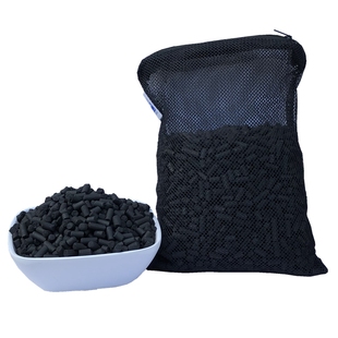 鱼缸活性炭过滤材料水族箱观赏鱼除腥臭除水黄水质净化养鱼净水碳