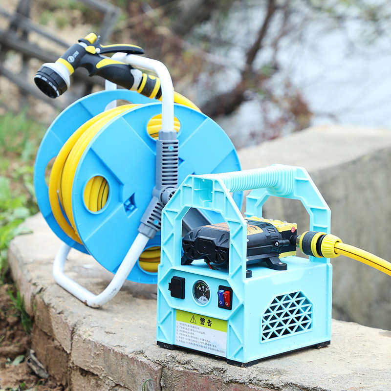 小型抽水机农用灌溉家用田园充电式自吸抽水泵浇地浇菜神器浇水机