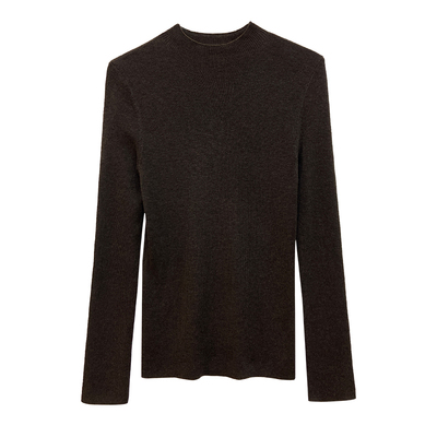 细羊毛打底衫女秋冬内搭长袖