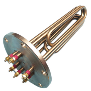 蒸烫机加热管蒸汽锅炉电热管140法兰加热管220V/380V6/12/18/24KW