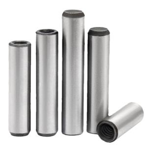 gb120内螺纹圆柱销 45#加硬淬火定位销攻牙正公差销钉M4M5M6-M20