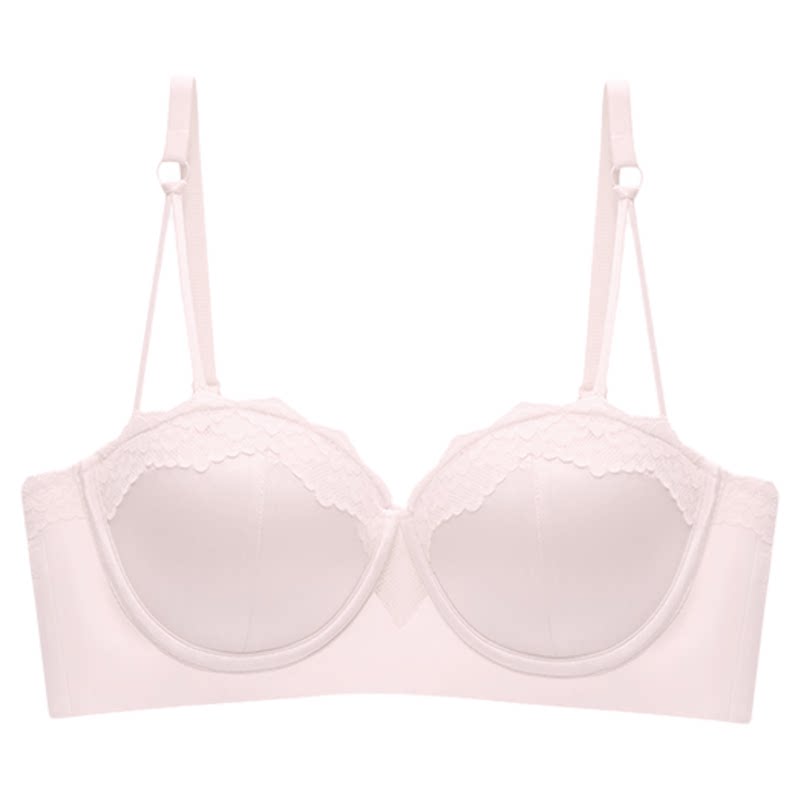 蕾丝性感内衣女小胸聚拢显大圆圆胸纯欲收副乳防下垂不空杯文胸罩