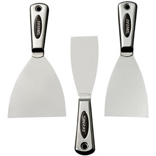 不锈钢铲刀刮腻子油灰刀刮刀一体抹刀铲墙刀装修铲子加厚刮灰刀