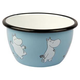 芬兰进口Muurla搪瓷碗姆明餐具MOOMIN儿童饭碗沙拉碗家用汤碗单个