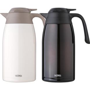 膳魔师保温壶简约家用大容量热水壶不锈钢宿舍热水瓶THX-2000 2L