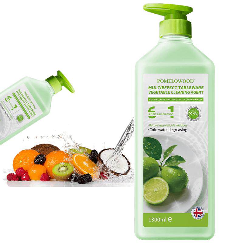 柚慕去农残果蜡果蔬清洗剂餐具强效去油洗洁精涤洗碗液大桶家用