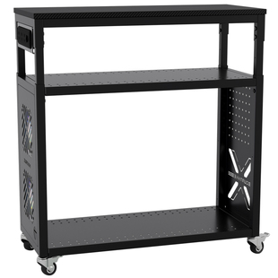 可移动床边桌家用多功能游戏桌三层海景房机箱托架台式电脑主机架