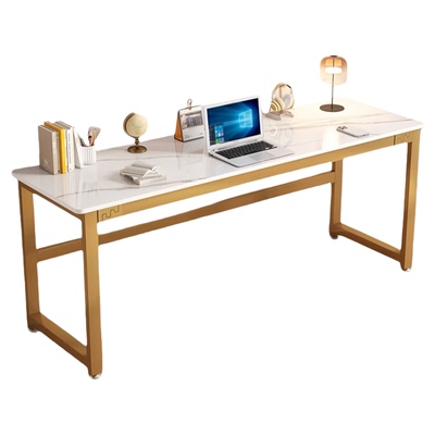 岩板书桌台式电脑桌家用卧室