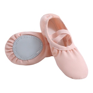 舞蹈鞋儿童女男童肉色软底中国舞跳舞鞋成人红色专业加绒芭蕾舞鞋