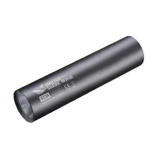 微笑鲨迷你手电筒强光充电超亮长续航小便携户外家用防水学生灯